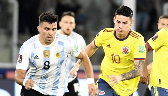 Argentina vs Colombia en vivo en Eliminatoria Qatar 2022.