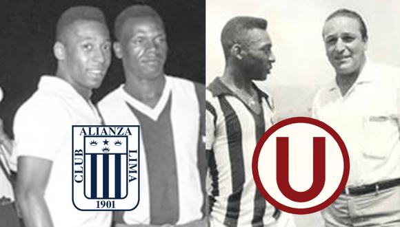 Pelé fue recordado por Alianza Lima, Universitario de Deportes y la FPF. Foto: Composición.