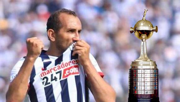 Hernán Barcos manifestó que Alianza Lima busca hacer una buena Copa Libertadores. Foto: Composición.