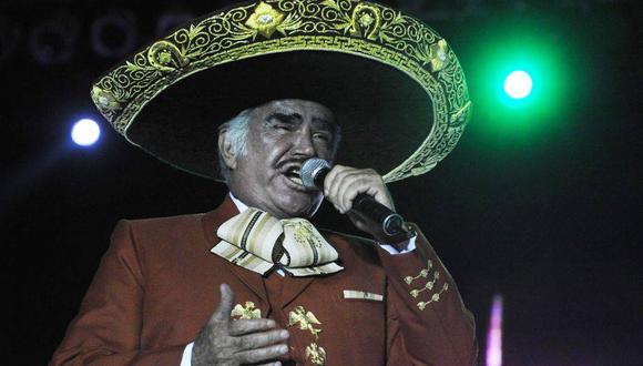 Televisa estrenará serie de Vicente Fernández, pese a demanda de la familia. (Foto: AFP).