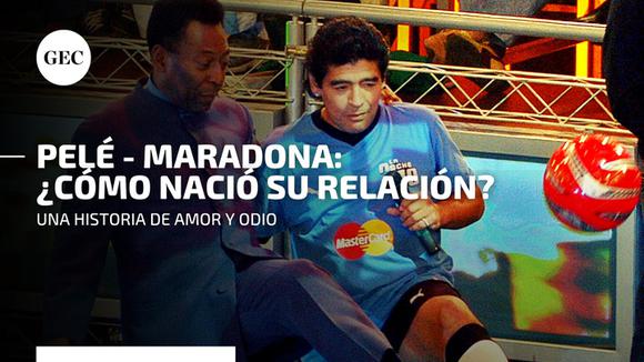 Pelé y Maradona: cómo nació su relación de amor y odio que marcó al fútbol mundial