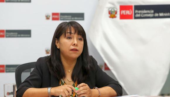 Mirtha Vásquez aseguró que iba a viajar a La Libertad la tarde del jueves para estar en el GORE Ejecutivo. (Foto: PCM)