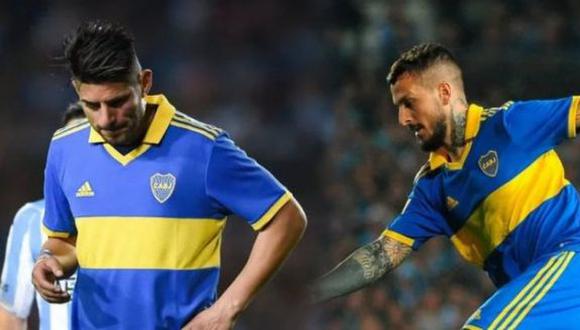 Zambrano y Benedetto protagonizaron pelea en el último partido de Boca. (Foto: AFP)