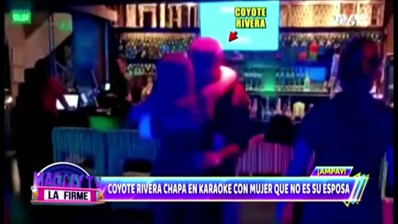 TROME - Ampay Coyote: Julio Rivera es captado besándose con mujer que no es su esposa, en un karaoke