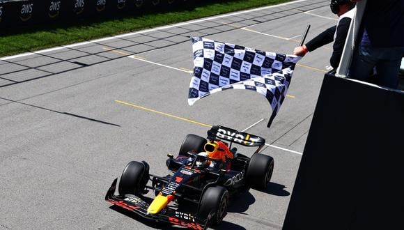 Max Verstappen ganó el Gran Premio de Canadá. Foto: CLIVE ROSE / AFP.