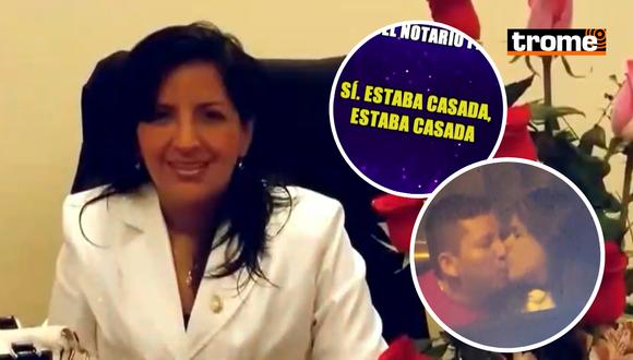 Esposa de Paul Pineda conversó con Magaly Medina. (Foto: Tv)