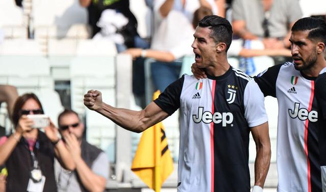 ¡Golazo de Cristiano! Juventus venció 2-0 a Spal por la Serie A de Italia
