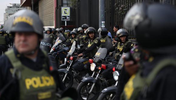 La “Marcha por la Paz” no contará con la participación de agentes de la Policía Nacional del Perú (Foto: GEC)