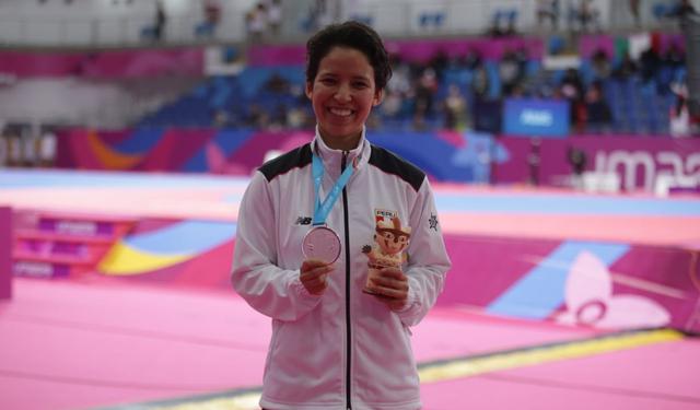 Marcela Castillo ganó medalla de plata para Perú en Taekwondo en los Panamericanos Lima 2019 VIDEO