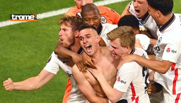 Frankfurt es nuevo campeón de la Europa League tras vencer a Rangers (Foto: Getty Images)