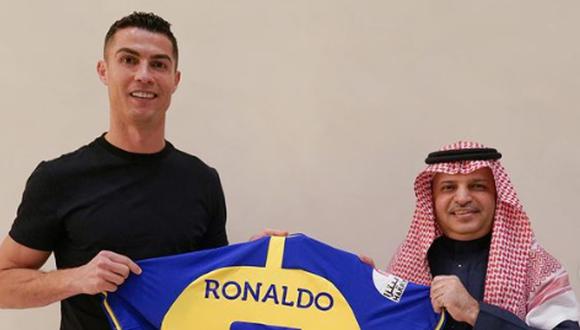 Cristiano Ronaldo ya es nuevo jugador del Al Nassr de Arabia Saudita. Foto: Al Nassr.