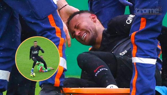 Neymar rompe en llanto tras dolorosa lesión de tobillo (FOTO: Reuters)