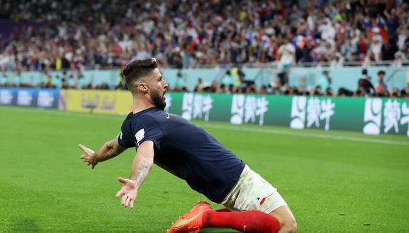 Olivier Giroud puso el 1-0 de Francia vs. Polonia. (Foto: Agencias)