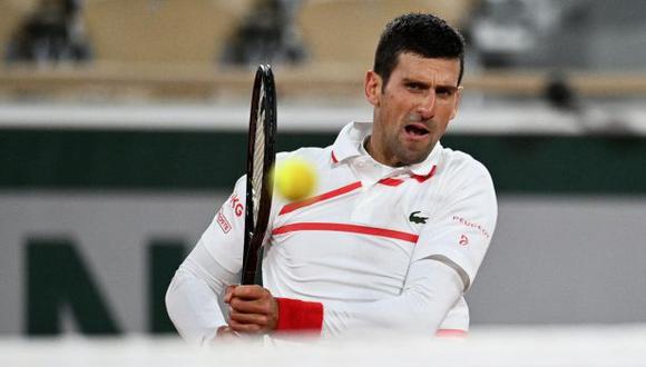 Novak Djokovic ya entrenó en Australia. (Foto: AFP)