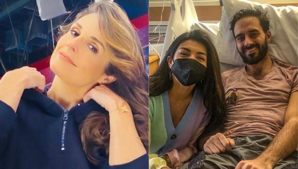 Rebeca Escribens envía mensaje de aliento para Diana Sánchez y su novio, quien lucha contra la leucemia. (Foto: Instagram)