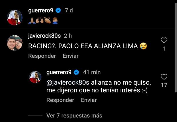 Paolo Guerrero descartó llegar a Alianza Lima (Foto: Captura)