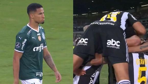 Autogol de Murilo para el 2-0 de Atlético Mineiro vs. Palmeiras por Copa Libertadores. (Captura: ESPN)
