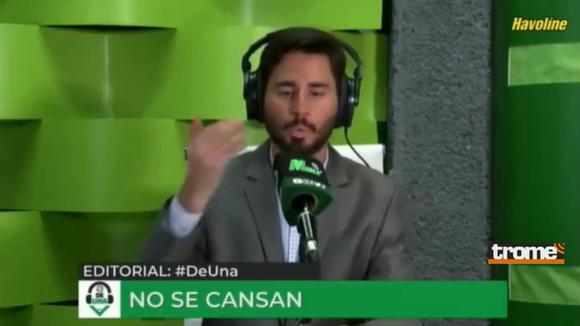 Periodista ecuatoriano se burla de Perú por apelar al TAS (Video: Studio Fútbol)