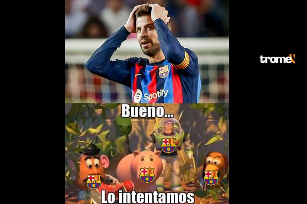 Lluvia de memes de Gerard Piqué tras su terrible error en el Barcelona vs Inter, por Champions League.