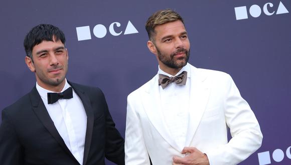 Jwan Yosef y Ricky Martin. (Foto: AFP)