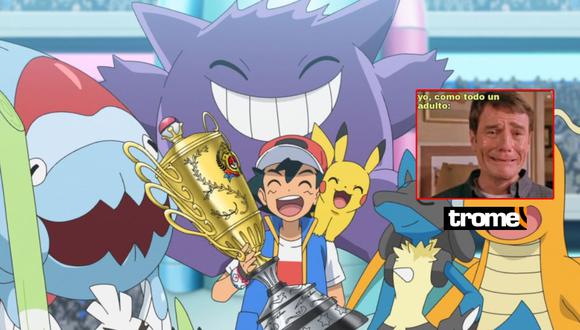 Los memes que hubo en redes sociales luego de que Ash Ketchum se consagró campeón mundial en Pokémon.