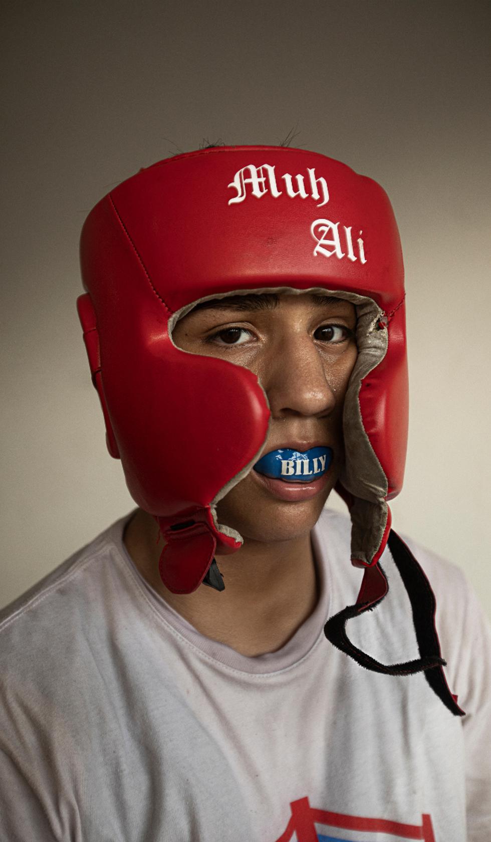 Billy Murillo Rodríguez is one of the participants of Boxea Callao, with a lot of dedication and effort he plans to go far.  PHOTOS: José Rojas Bashe / @ photo.gec