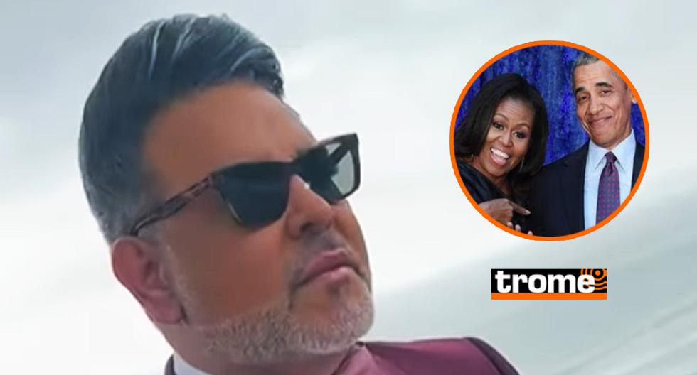 Chibolin Andrés Hurtado celebrates his birthday and shows off a ‘gift’ from Michelle Obama: “Thank you, friend” Video Show Business |  programs