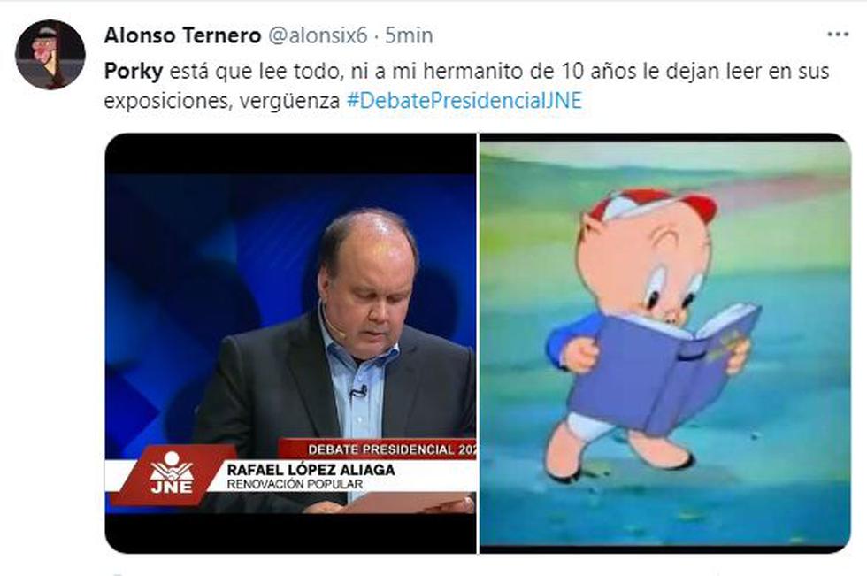 Memes: López Aliaga leyó sus respuestas y Guzmán se prendió: Las burlas más  hilarantes del tercer debate | VIRAL | TROME