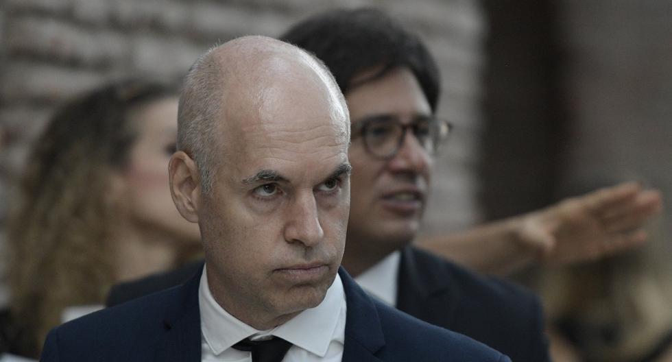 Imagen del alcalde de Buenos Aires, Horacio Rodríguez Larreta. (Juan MABROMATA / AFP).