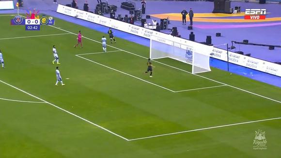 Lionel Messi puso el 1-0 ara PSG en Arabia Saudita (EPSN)