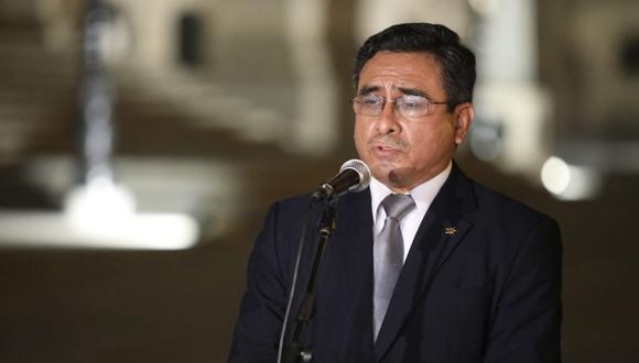 El ministro Willy Huerta negó que hay existido reglaje contra Karelim López y Zamir Villaverde. (Foto: GEC)