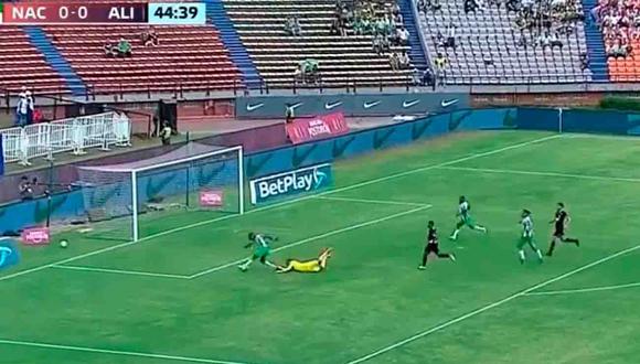 Perea pone el 1-0 en el Nacional - Alianza | VIDEO