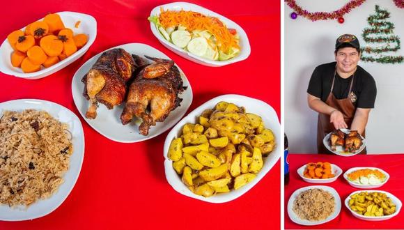 'Perú Brasa' ofrece la cena navideña lista para llevar. (Foto: Trome)