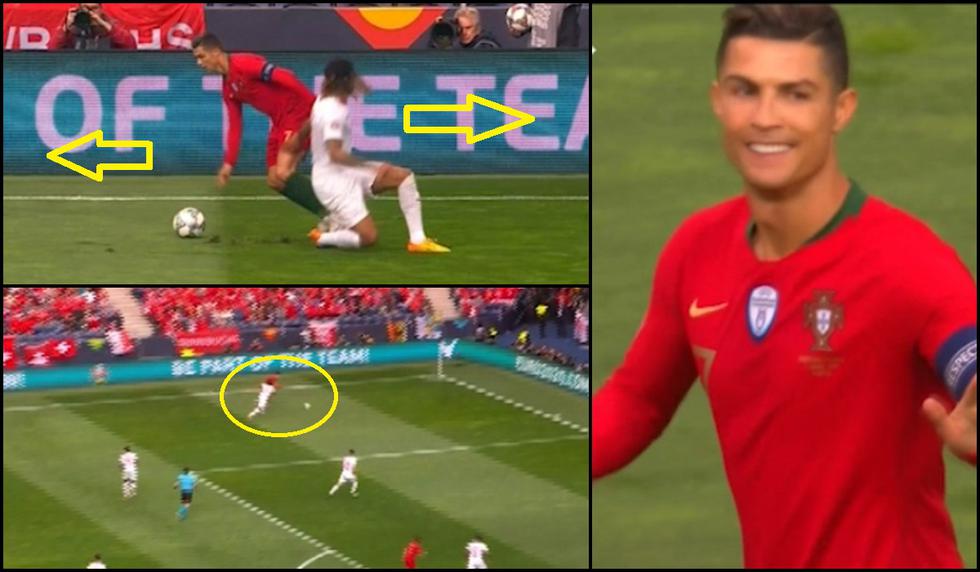 Cristiano Ronaldo humilló a rival con triple gambeta pero hace en ridículo al terminar la jugada