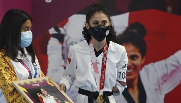 Angélica Espinoza fue reconocida por la World Taekwondo. (Foto: GEC)