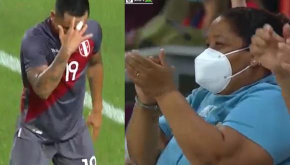 Perú vs. Jamaica: Yoshimar Yotún le dedicó gol a su madre y esta fue su reacción. Fotos: Captura