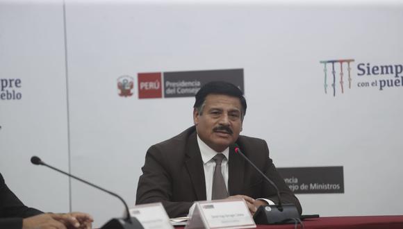 Barragán formó parte de la plancha presidencial de Unión por el Perú junto a José Vega Antonio el año pasado. (Fotos: Hugo Pérez @photo.gec)