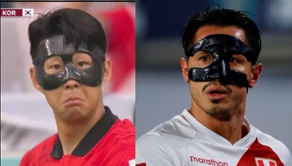 Uno de los que más llamó la atención de los peruanos que ven el torneo por televisión fue el crack surcoreano Heung-min Son, quien ingresó al campo con una mascarilla negra que le cubría el rostro.