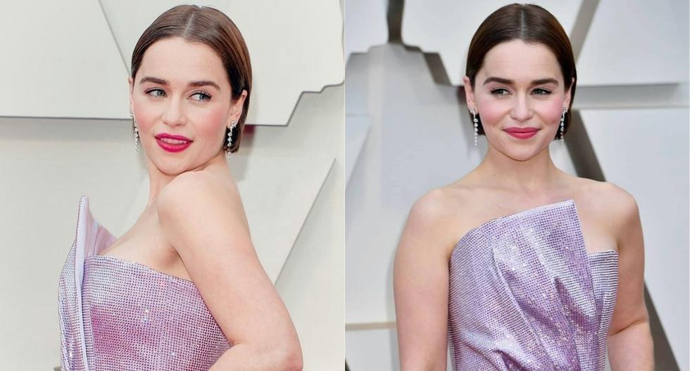 Oscar 2020: Emilia Clarke y el radiante outfit que lució en la gala