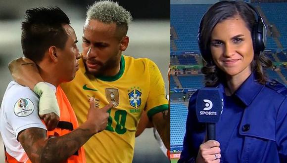 Talía Azcarate dio más información sobre la conversación que sostuvieron Neymar y Christian Cueva tras el Perú vs Brasil
