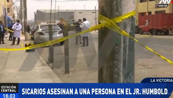 La Policía Nacional halló en el lugar 10 casquillos de bala en el lugar del crimen. (ATV+)