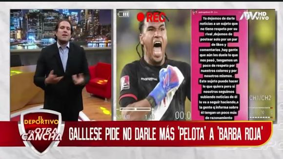 Paco Bazán responde a comentario de Pedro Gallese (ATV)