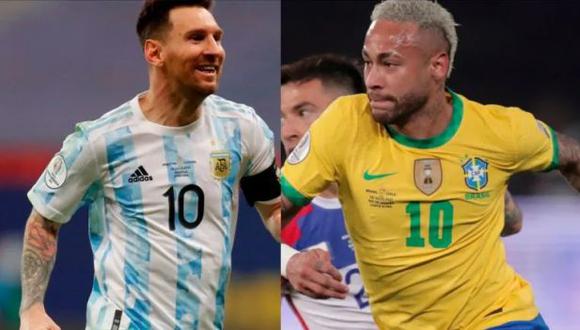 Lionel Messi y Neymar son los mejores jugadores de la Copa América para Conmebol. (Foto: EFE)