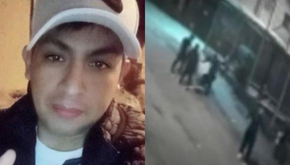 Renzo Morales Chilca (31) fue agredido brutalmente por un grupo de sujetos cuando se resistió al robo de sus pertenencias en Carabayllo. (Captura: América Noticias)