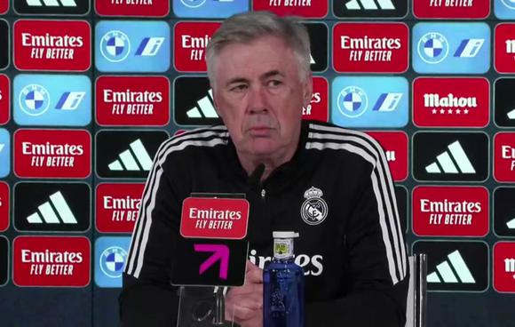 La  conferencia de prensa de Carlo Ancelotti antes del Real Madrid vs. Atlético. (Video: EFE)