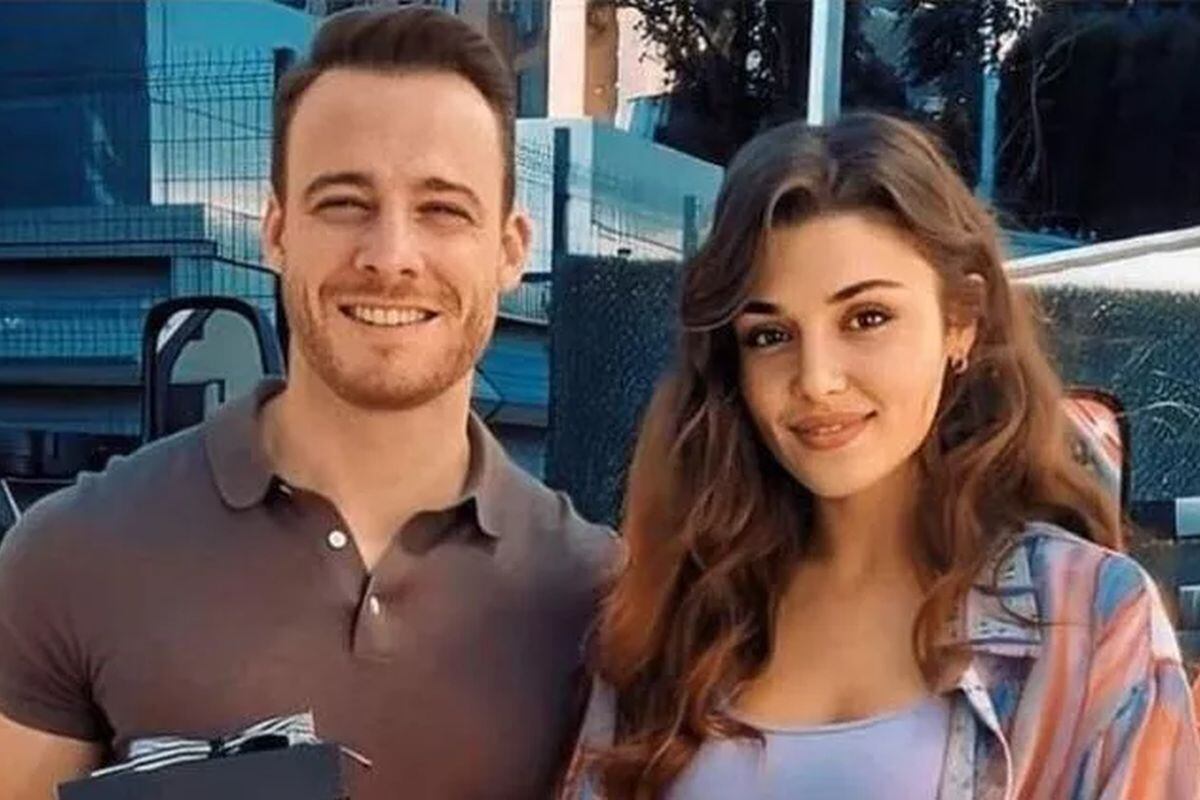 Love Is in the Air stars Hande Erçel and Kerem Bürsin who have become two very famous actors.  (Photo: MF Yapim)