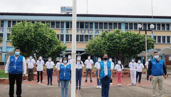 Ucayali: estudiantes de medicina se suman como voluntarios para fortalecer jornada de vacunación contra el COVID-19