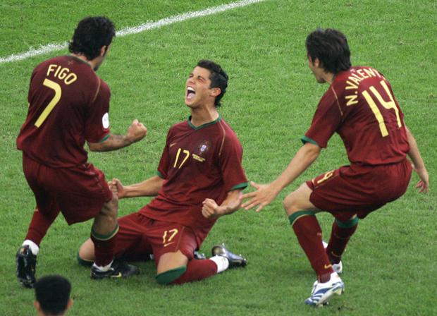 Cristiano Ronaldo en el Mundial Alemania 2006. (Foto: EFE)