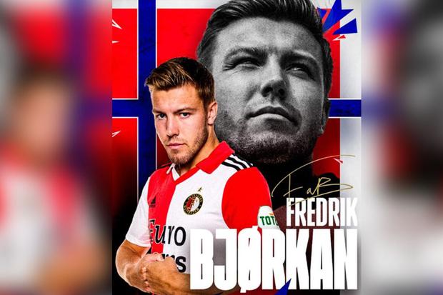 Fredrik Bjorkan recibe bienvenida de Feyenoord (@feyenoord)