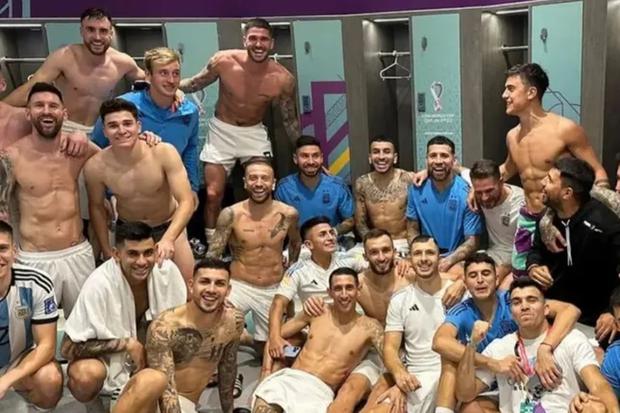 La selección argentina alcanzó la final de Qatar 2022. Foto: Captura.